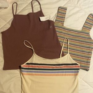 American Eagle Tank Top Lot 3 tanks size small